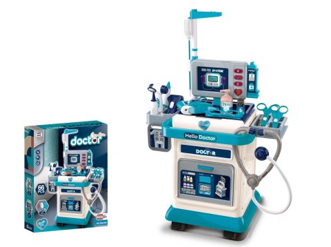 MEGA Zestaw Lekarza Niebieski + Akcesoria