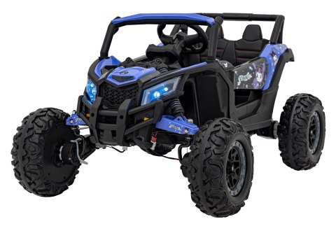 Pojazd Buggy ATV Defend 4x4 Fioletowy Licencja KUROMI
