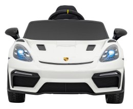 Pojazd Porsche Spyder RS 718 Biały sportowy samochód