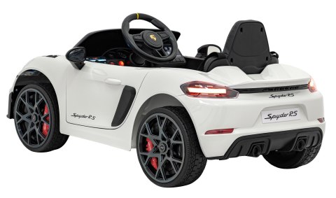 Pojazd Porsche Spyder RS 718 Lakier Biały