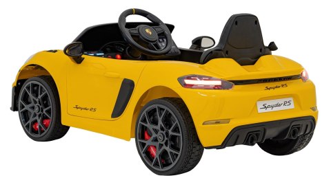 Pojazd Porsche Spyder RS 718 Lakier Żółty