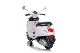 Pojazd Skuter Vespa ROMA Biały motorek dla dziecka