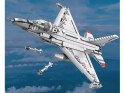 Reobrix Klocki konstrukcyjne samolot myśliwiec F16 1337ele ZA5801