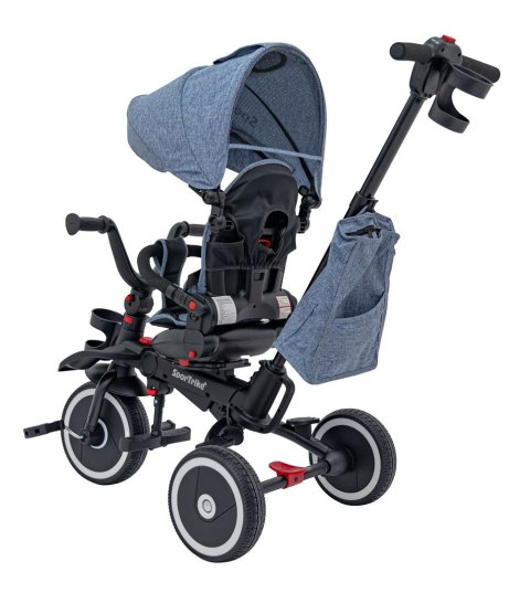 Rowerek Trzykołowy RIDER Niebieski SPORTRIKE