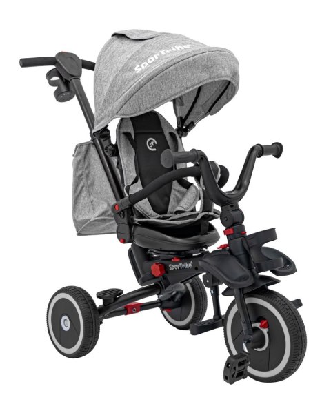 Rowerek Trzykołowy RIDER Szary SPORTRIKE