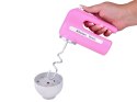 Różowy interaktywny MIKSER z dwoma końcówkami Robot kuchenny + miska ZA5869