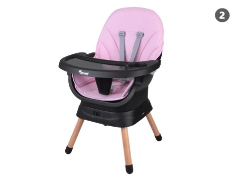 Wielofunkcyjny fotel obracane krzesełko do karmienia 6w1 dla dzieci ZA5659