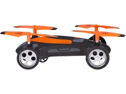 Zdalnie sterowany DRON Quadkopter z kamerką 2w1 Lata + jeździ RC0725 PO