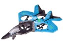 Zdalnie sterowany Dron Myśliwiec Raptor świecący quadcopter RC0726 NI