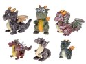 Zestaw Figurek Bajkowe Smoki 6 szt. Magiczne Stworzenia ZA5883