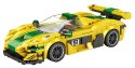 Zestaw Klocków Technicznych auto sportowe Żółte 368el.