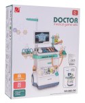 Zestaw Lekarza z EKG + Akcesoria Niebieski