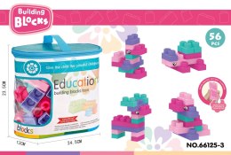 Zestaw Miękkich Klocków 56el.