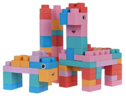 Zestaw Miękkich Klocków 88el.