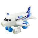 Samolot Pasażerski z Napędem Efekty Świetlne Dźwiękowe Mix
