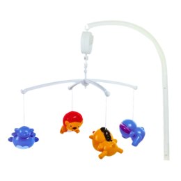 Karuzela Do Łóżeczka Zwierzątka Lew Słonik Żyrafa Dźwięk