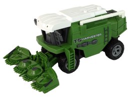 Kombajn Rolniczy Zdalnie Sterowany R/C Światła Zielony