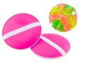 Gra Zręcznościowa Paletki Okrągłe Piłka Z Przyssawkami Różowy