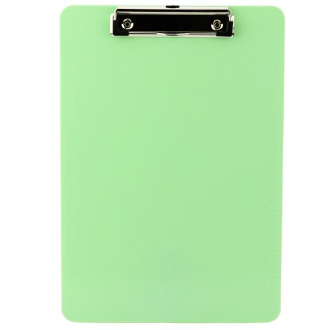 Podkładka Deska Z Klipem Do Pisania Miarka A4 Plastikowa Zielona