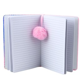 Zeszyt Notatnik W Linie Jednorożec Konfetti Holograficzny A5 80 Kartek