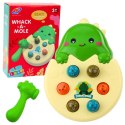 Gra Zrecznościowa Mini Whack A Mole Dinozaur W Jajku Zielony