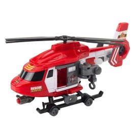 Helikopter Ratunkowy Hak Nosze Światła Dźwięki Czerwony 1:16
