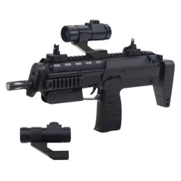 Karabin Zabawkowy Broń Światła Dźwięki Celownik Czarny 41cm