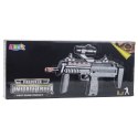 Karabin Zabawkowy Broń Światła Dźwięki Celownik Czarny 41cm