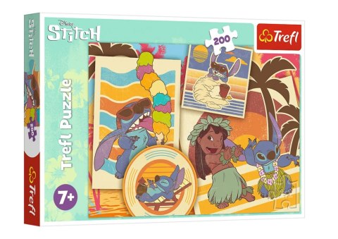 Puzzle - 200 - Muzyczny świat Lilo i Stitch - Trefl 13304