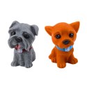 Zestaw Figurek Urocze Pieski Szczeniaczki Gumowe 8cm 6szt