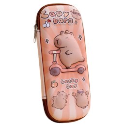 Piórnik Przybornik Szkolny Kapibara Na Hulajnodze 23cm