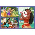 Puzzle - 2x70 - Bajkowe dni - Disney Princess - Trefl 34440