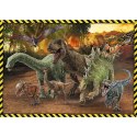Puzzle - 200 - Dinozaury z Parku Jurajskiego - Jurassic World - Trefl 13287
