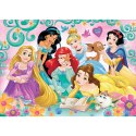 Puzzle - 200 - Radosny świat księżniczek - Disney Princess - Trefl 13268