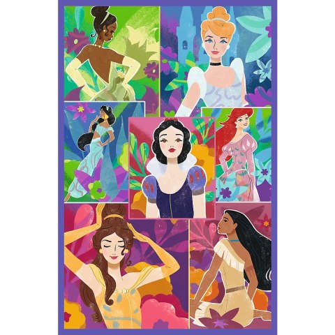 Puzzle - 3x80 - Księżniczki przyjaciółki - Disney Princess - Trefl 34884
