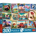 Puzzle - 300 EasyPiece - Znaczki pocztowe - Trefl 23100