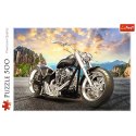 Puzzle - 500 - Czarny motocykl - Trefl 37384