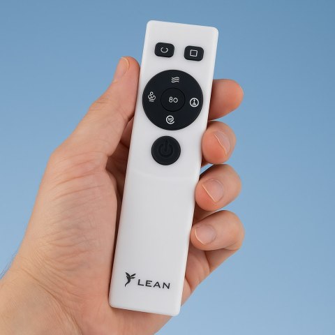 Wentylator Bezłopatkowy Podłogowy Oscylacja Timer Wyświetlacz LCD PILOT