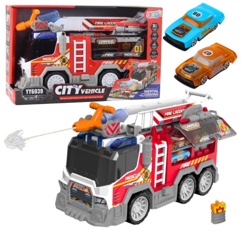 Wóz Strażacki Straż Pożarna Napęd Ruchome Elementy Światła Dźwięki