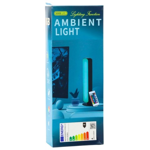 Zestaw Lampy Ambient RGB LED Gamingowe na Biurko Pilot 2 szt.