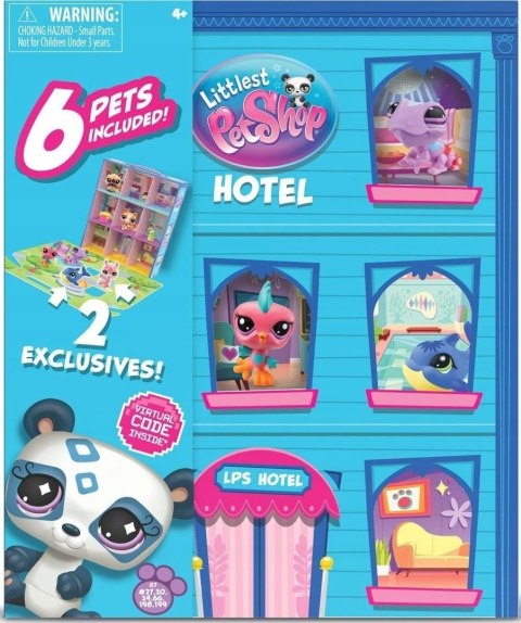 Littlest Pet Shop Walizaka hotel zabaw