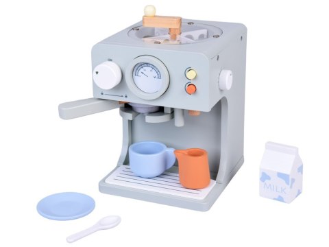 Drewniany Ekspres do Kawy - idealny zestaw dla małego baristy 18ele ZA5935