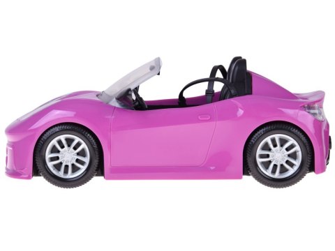 Fioletowe sportowe auto dla klasycznej lalki cabrio dla 2óch lalek ZA5697