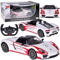 Rastar auto zdalnie sterowane Porsche 918 Spyder 1:14 pilot ośw RC0711