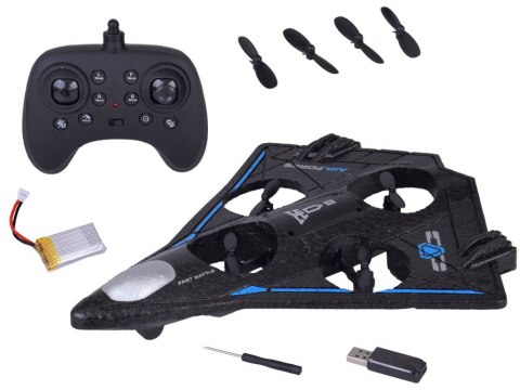 Zdalnie Sterowany Lekki Dron z Efektami LED i Akrobacjami 360° RC0751