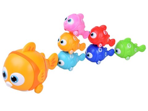 Zestaw Interaktywna RODZINA RYBEK + wędka i łowienie na magnes ZA6016