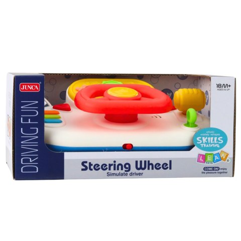 Symulator Kierowania Dla Malucha Interaktywna Kierownica Światła Dźwięki