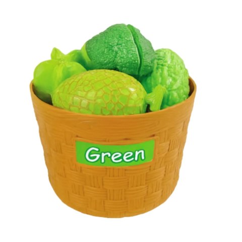 Zestaw Edukacyjny Sortowanie Warzyw I Owoców Do Krojenia 34 el.