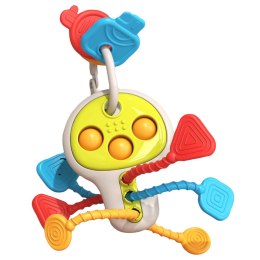 Klucze Edukacyjne Sensoryczyne Kolorowe Ruchome Elementy Dla Malucha