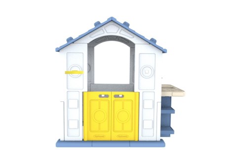 Dom Z Koszykówką i Zlewem Niebieski Dach